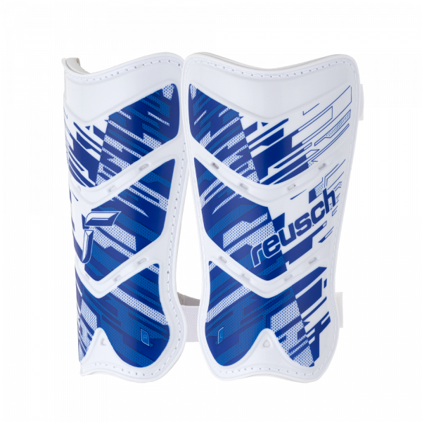 Reusch Shinguard Attrakt Lite 5177045 1090 white blue 1